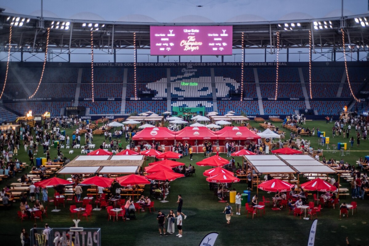The Champions Burger en el Ciutat de Valencia